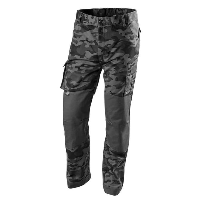 NEO Camo URBAN - Werkbroek - Maat S - Grijs - Multifunctionele Zakken