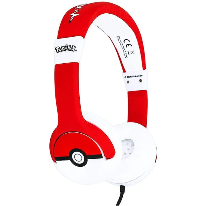 Pokémon - Icon - kinderkoptelefoon met volumebegrenzing - verstelbaar - comfortabel