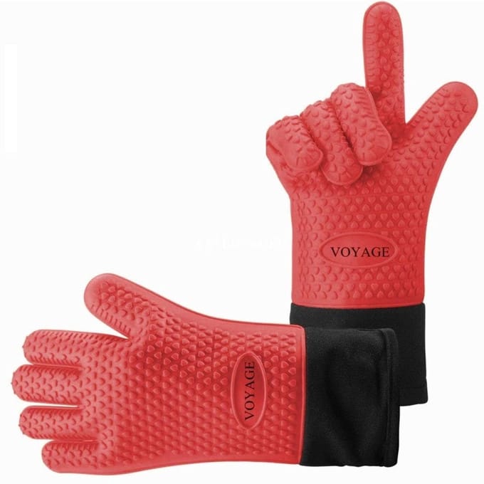 Dailygoody - Ovenhandschoenen - Hittebestendig - Tot 350 °C - Rood