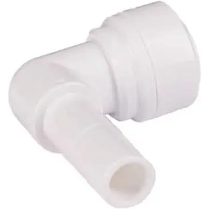 L-aansluiting voor buis AVT Stem/plug 3/8" > 3/8"
