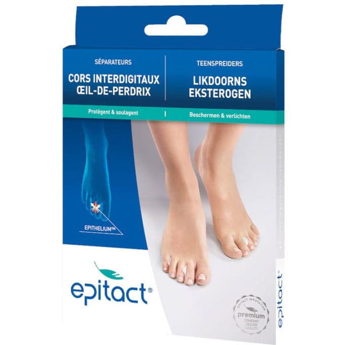 Epitact® Teenscheiders Likdoorns - Eksterogen Large 4 Verband(en)