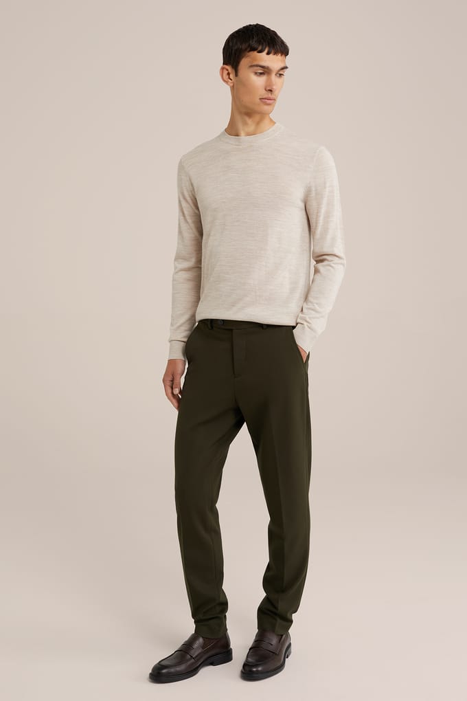 We Fashion Pullover Beige Größe: S | Pullover Outlet | Herren | Braun