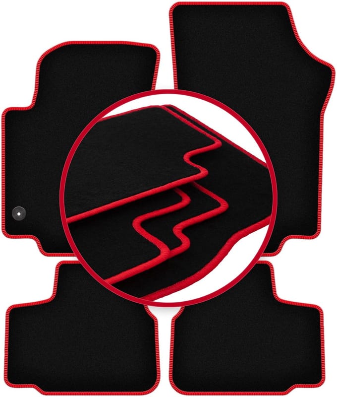 CARLUX-RED automatten voor: Seat Mii hatchback (2011-)