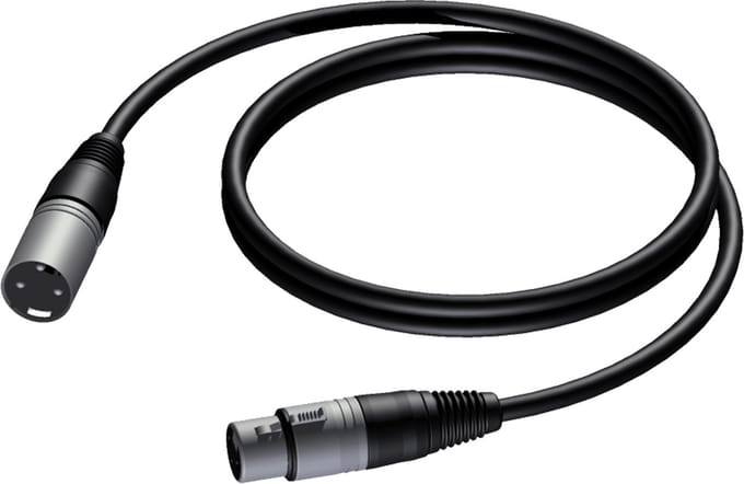 Procab CAB901/1 xlr kabel - 1 meter