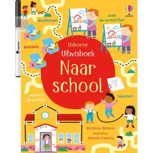Naar School - Uitwisboek
