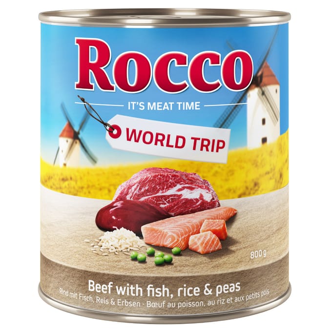 Rocco World Trip Spanje Hondenvoer - 24 x 800 g