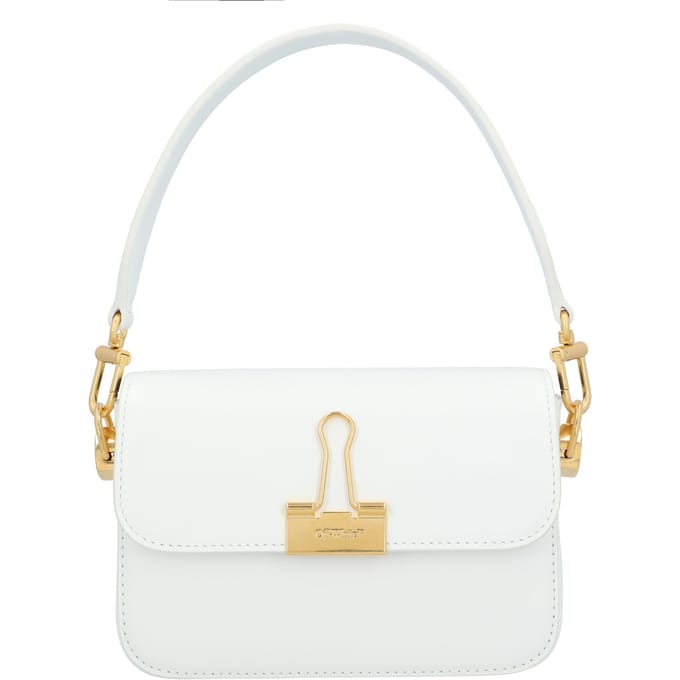 Off White kleine Binder schoudertas
