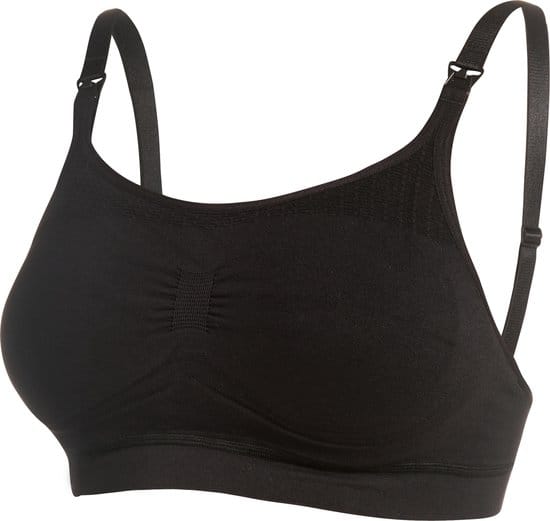 Noppies Comfortabele naadloze voedingsbh - Black - Maat M/L