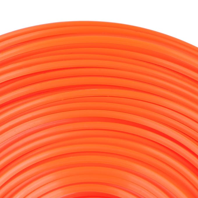 2,4 mm Trimmerlijn Nylon Koord Draad Vierkant Snoer Benzine Grastrimmer 100 m