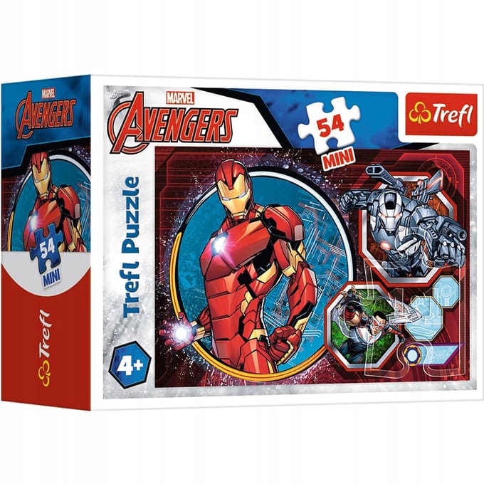 Trefl Avengers Mini Puzzel 54 Stukjes - 13x20cm
