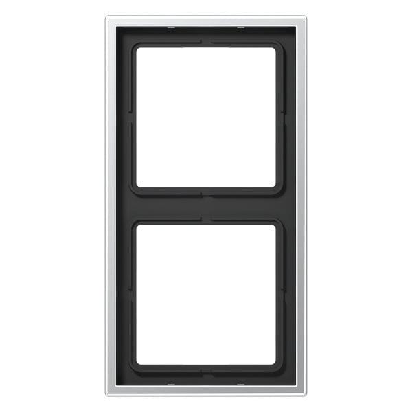 Jung Aluminium/Staal/Chroom Afdekraam Schakelmateriaal - AL2982 - E2DGQ