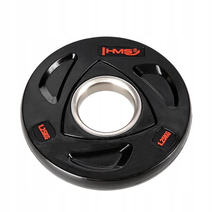 HMS TOX Olympische Houder Gewicht 1,25kg - Gecoat met Rubber