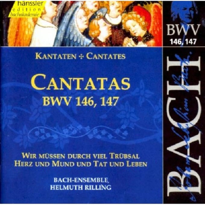 Bach-Ensemble, Helmuth Rilling - J.S. Bach: Cantatas Bwv 146, 147 (CD)
