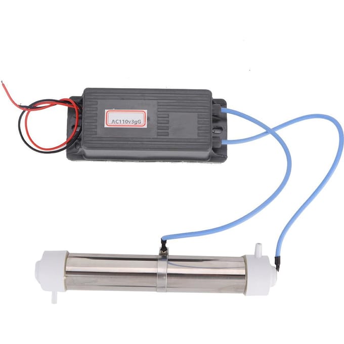 3g AC 110v Ozon Generator Ozonbuis DIY voor Waterplant Zuiveraar gray