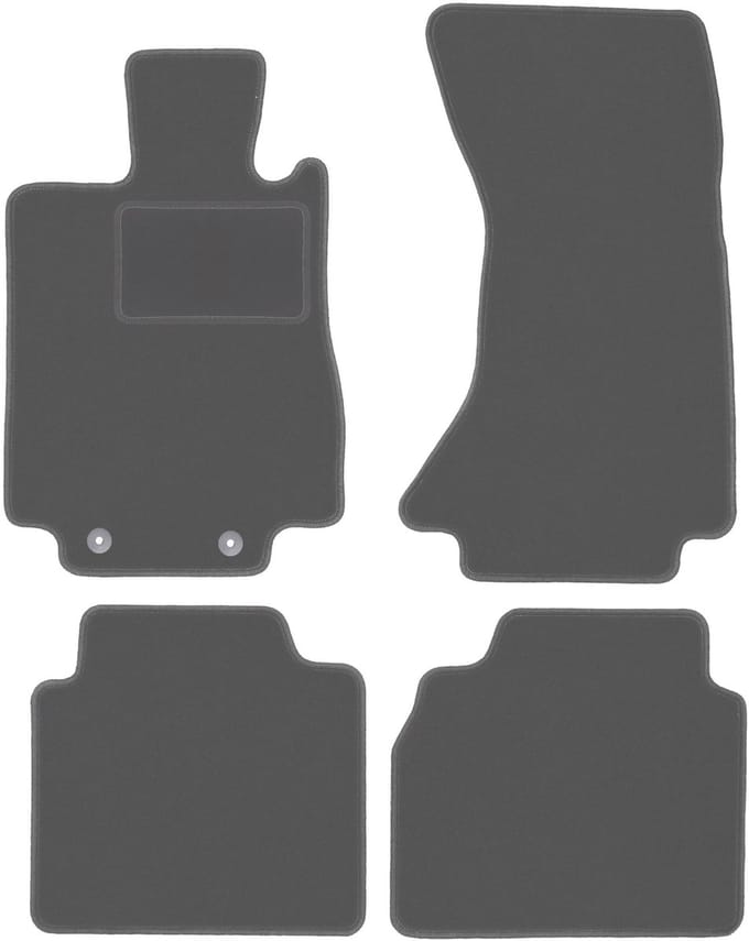 Grafiet automatten voor: Mercedes S W220 4Matic lang (1998-2005)