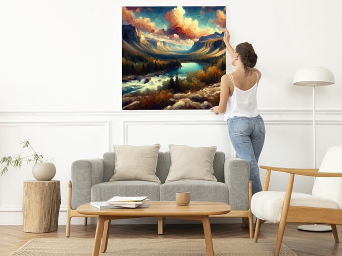 Kunstprint | Wanddecoratie | Dibond | 60 × 60 cm