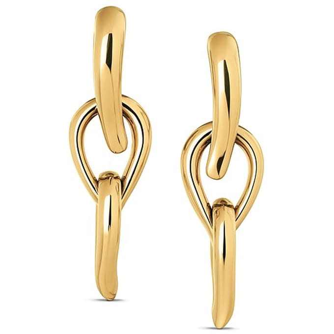 Calvin Klein Oorhangers SCULPTURED DROPS 35000917