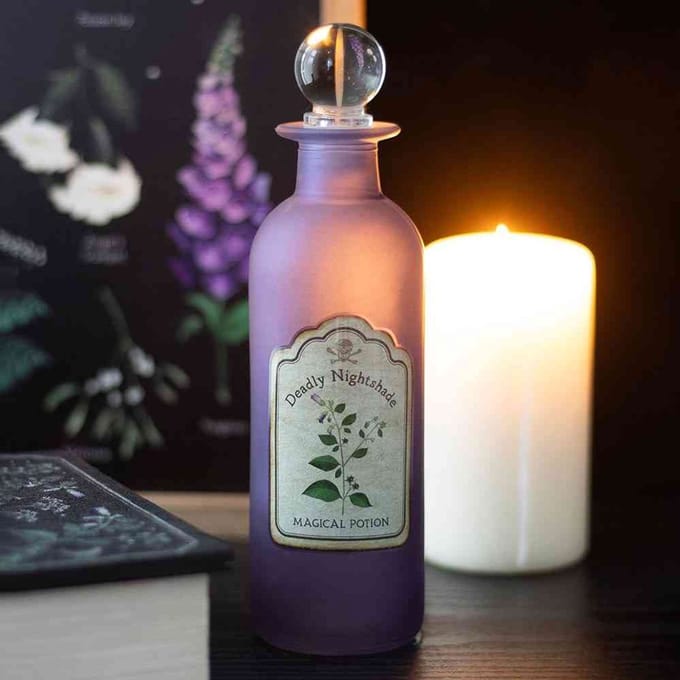 Something Different - Deadly Nightshade Decorative Potion fles - Multicolours