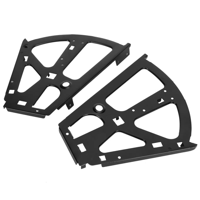 Schoenenkast Scharnier 2 Laags Flip Draaiplateau Koudgewalst Staal Meubelaccessoire Zwart