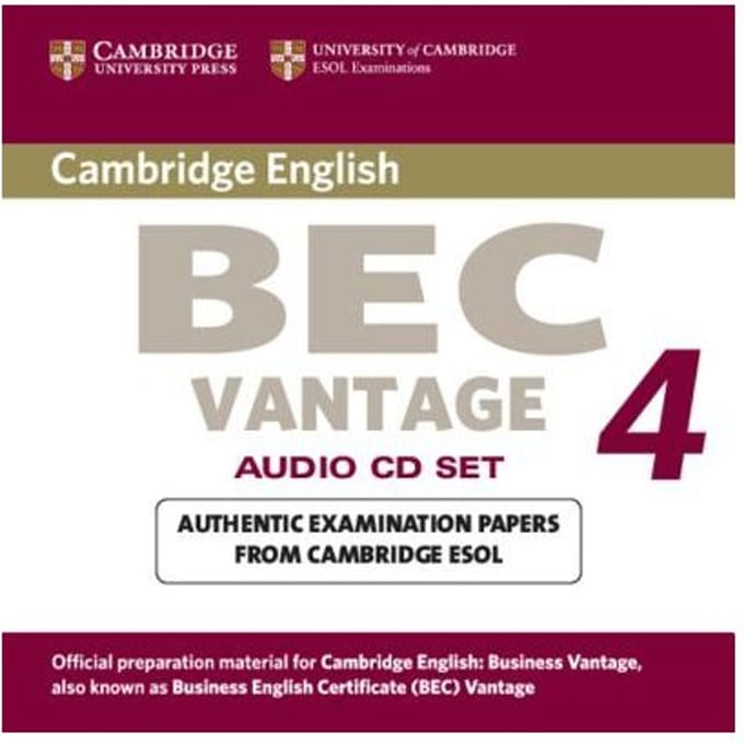 Cambridge Bec 4 Vantage Audio Cds (2) - Cambridge ESOL