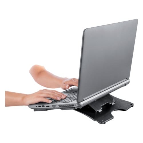 Laptopstandaard Quantore verstelbaar antraciet