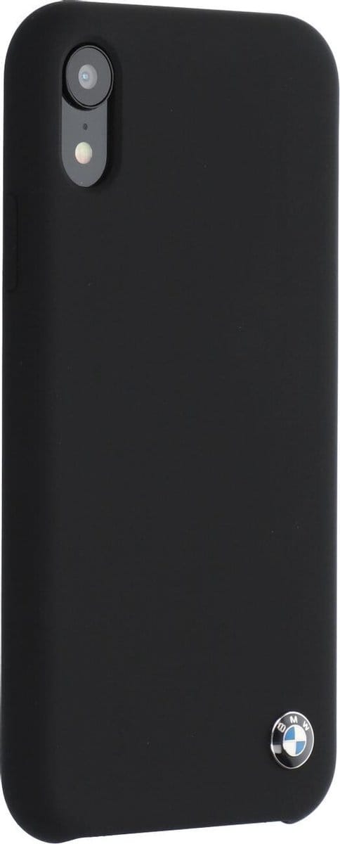 Zwart hoesje BMW - Backcover - Soft Touch - iPhone XR - Hoogwaardige kwaliteit