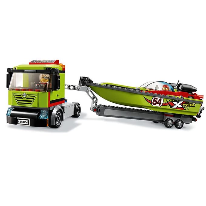 LEGO City Race Boat Transporter 60254