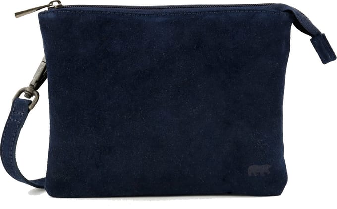 Bear Design Marthe Suede Leren Schoudertas - Blauw