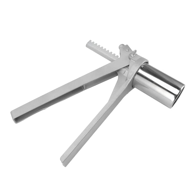 Handmatige Noodlepersmachine RVS Veelzijdig Compact Pastamachine voor Keuken Thuis L white