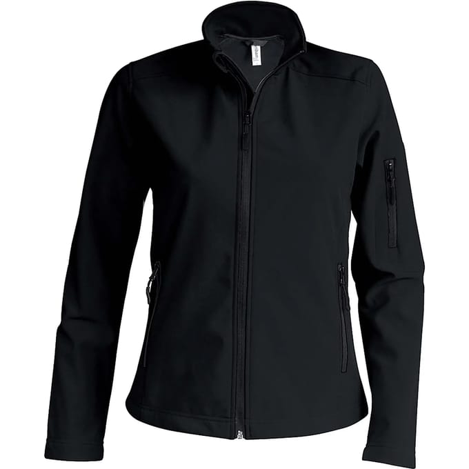Kariban Dames softshell jas K400 - Black - L