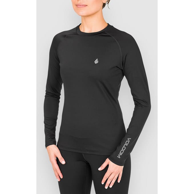 Volcom V-Science Crew Base Layer Top zwart
