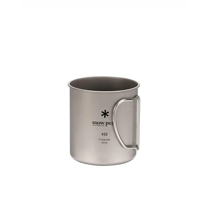 Snow Peak Titanium Touristic Mok 450 ml - Lichtgewicht en duurzaam