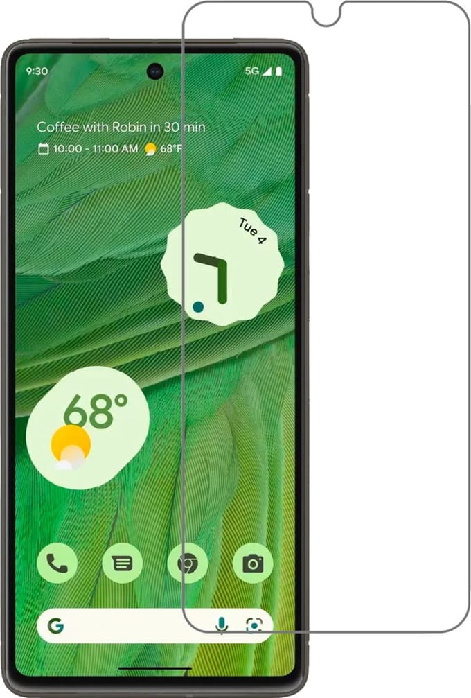 Screenprotector - Geschikt voor Google Pixel 7 - Extra Sterk - Beschermglas - Gehard Glas - Tempered Glass - Screen Protector