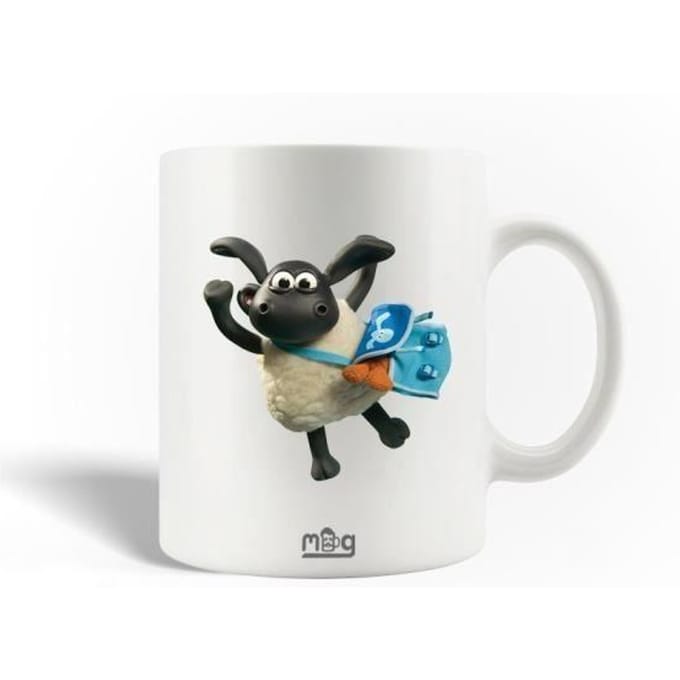 mok - Shaun het schaap - Timmy - Keramiek - 30 cl - Vaatwasmachinebestendig