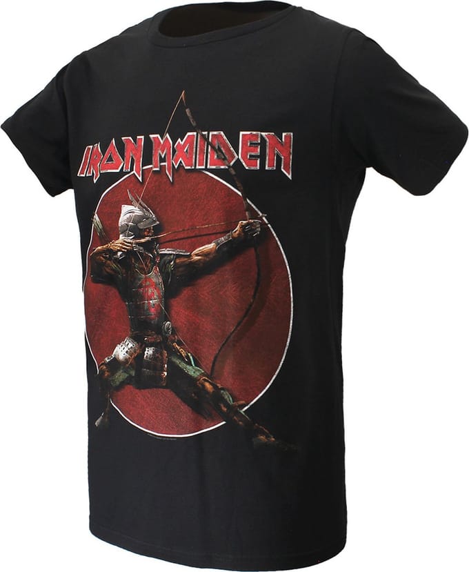 Iron Maiden Senjutsu Archer Eddie T-Shirt - Officiële Merchandise - M