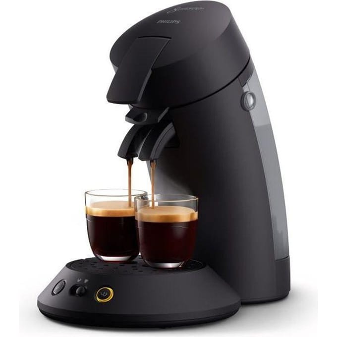 Machine a café dosettes Senseo - PHILIPS - CSA210/61 Original Plus - 1450 W - Noir