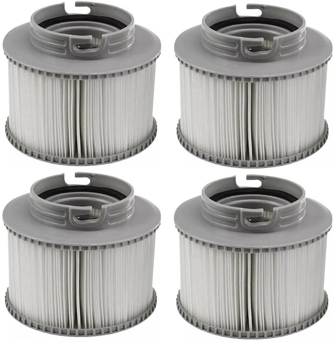 Zwembadfilter Geschikt voor MSPA opblaasbare zwembaden FD2089 4-pack
