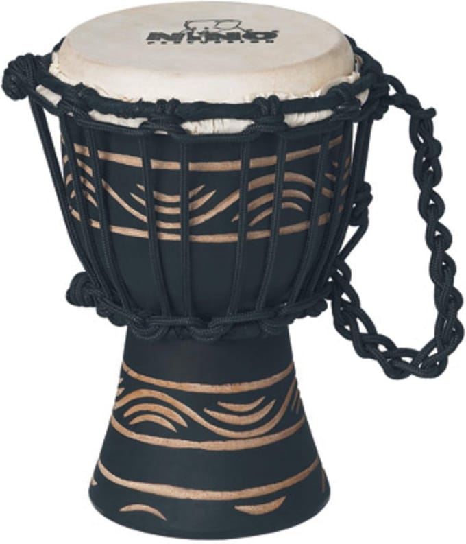 Meinl Djembe NINO-ADJ4-XXS, 4 1/2" Moon Rhythm Serie - Djembe