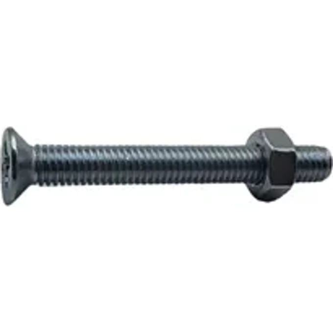 Sencys Metaalschroef Met Moer - Staal - M6x50 Mm