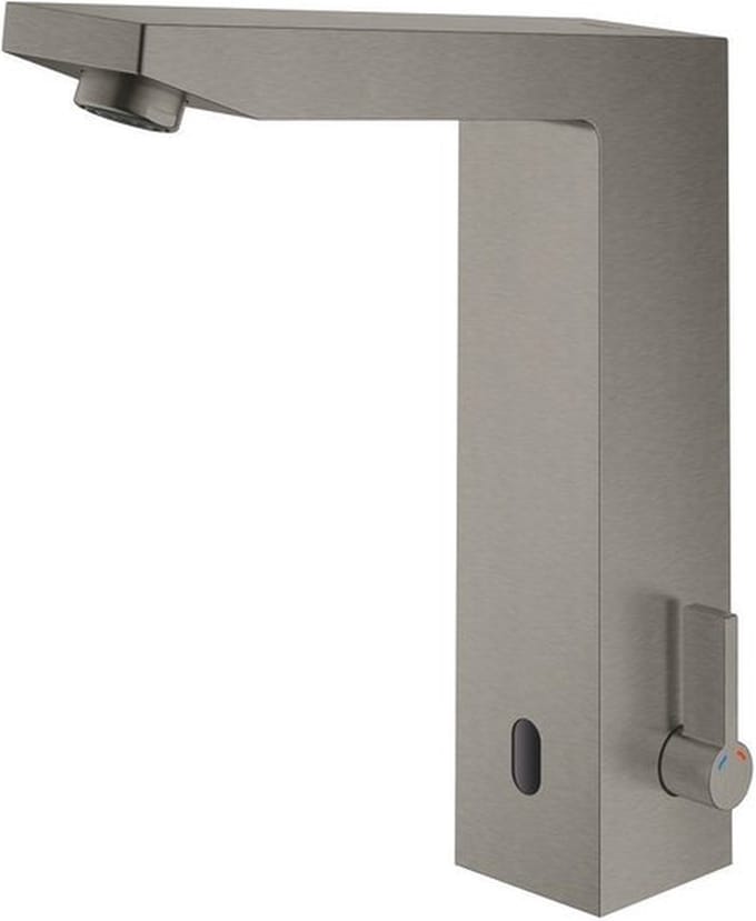 Grohe Eurocube wastafelmengkraan infrarood electronisch Brushed Hard Graphite