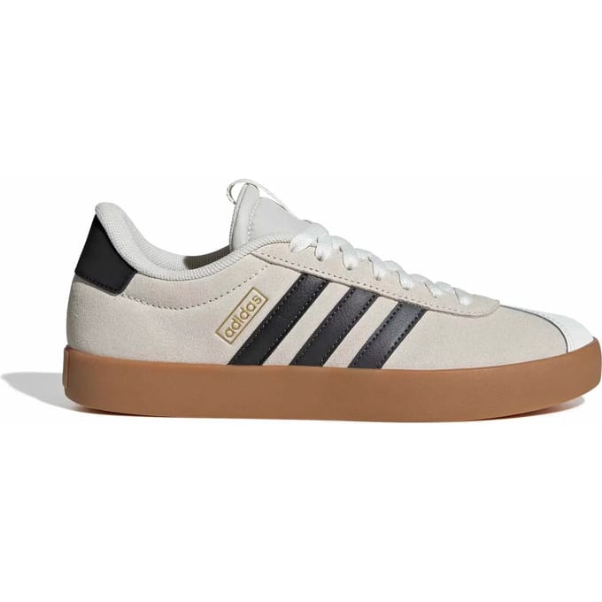 Sneakers van leermix met logostitching, model 'VL COURT 3.0'