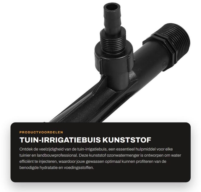 Dailygoods- Irrigatiebuis Kunststof - Ozonwatermenger - Injector