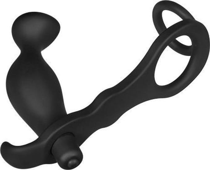 Buttplug cockring zwart Ø 55 mm Cimejo® LT-57
