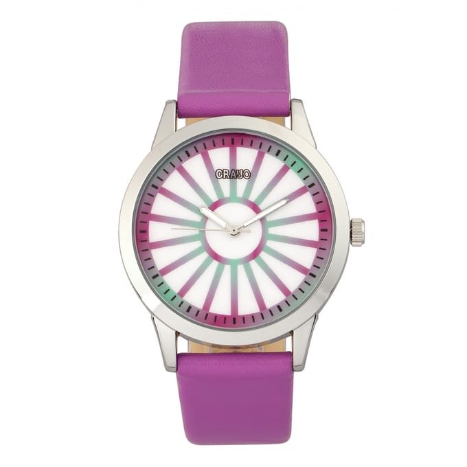 Crayo elektrisch unisex horloge