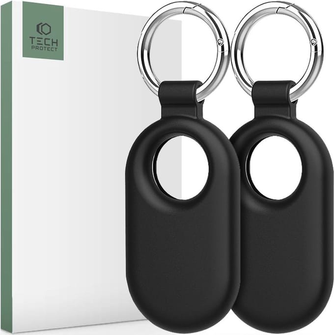 Tech-Protect Icon Case for Samsung Galaxy SmartTag 2 - Black (2 pcs)