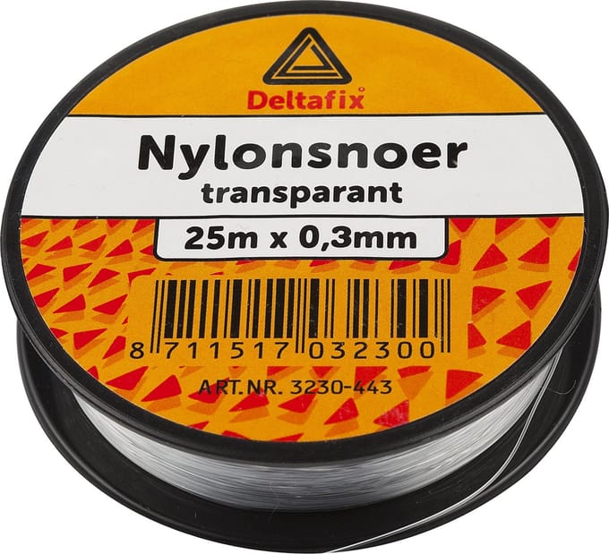Nylonsnoer 25x0.3