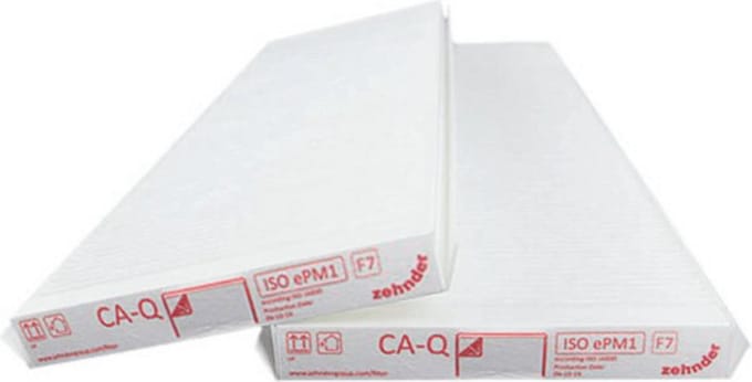 Zehnder ComfoAir Q 350 / 450 / 600 WTW filterset F7
