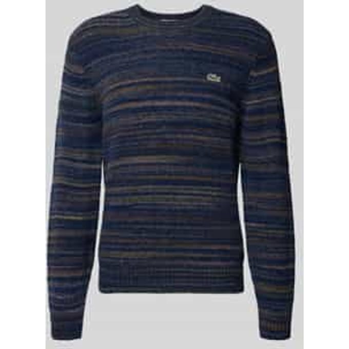 Regular fit gebreide pullover van wolmix