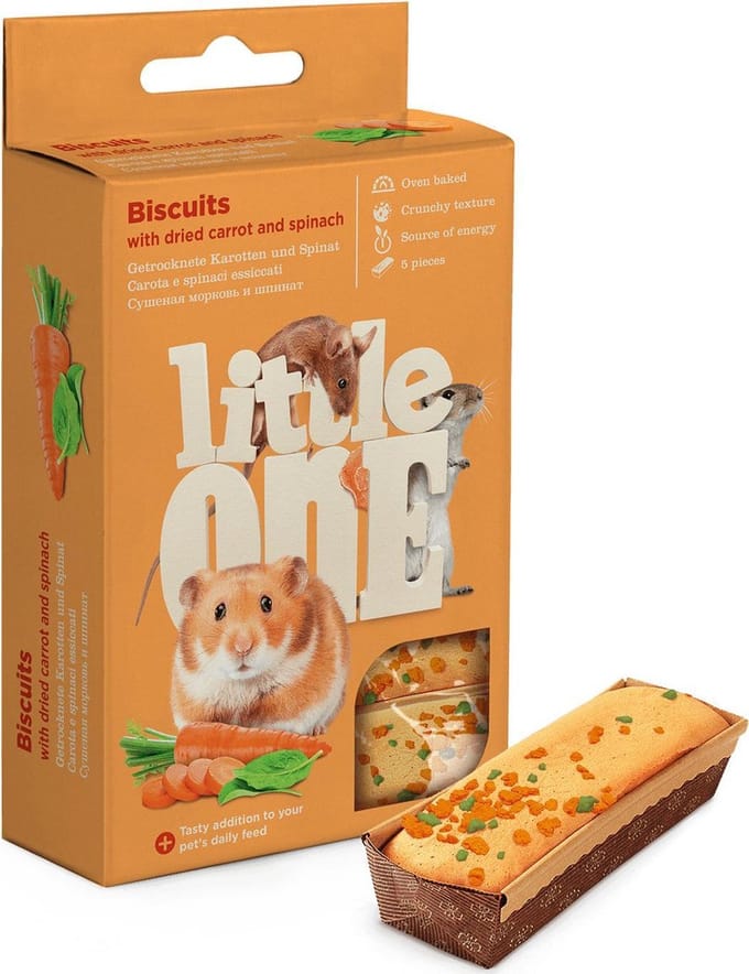 Little One Snacktaart Met Wortel En Spinazie  | 35