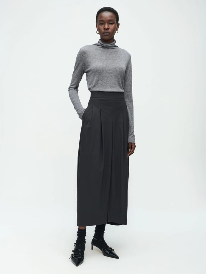 Jack Skirt Technical Jersey | Dark Grey - Dark Grey / S